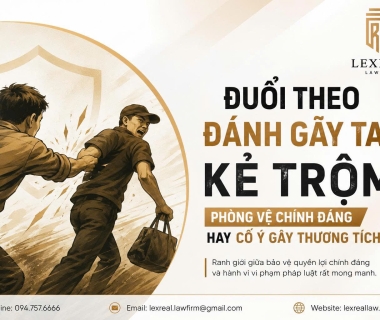 ĐUỔI THEO ĐÁNH GÃY TAY KẺ TRỘM: PHÒNG VỆ CHÍNH ĐÁNG HAY CỐ Ý GÂY THƯƠNG TÍCH